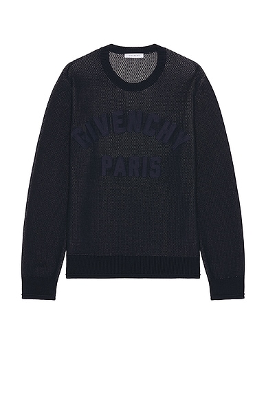 Crewneck Sweater Ottoman Detail