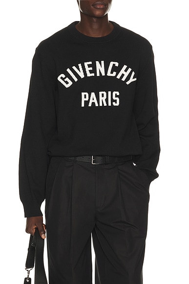 Couture Seam Crewneck Sweater