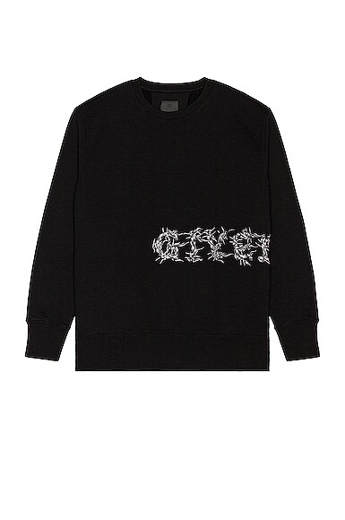 Givenchy Classic Fit Sweatshirt in Black