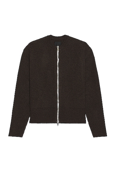Givenchy Oversized Cardigan in Dark Brown