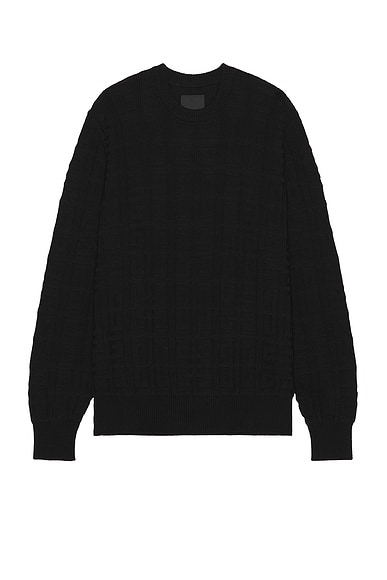 JOHN ELLIOTT Capri Cashmere Crew in Black FWRD