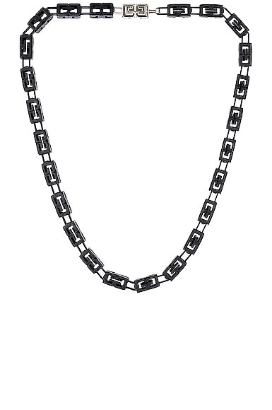 Givenchy G Cube Colored Necklace In Black