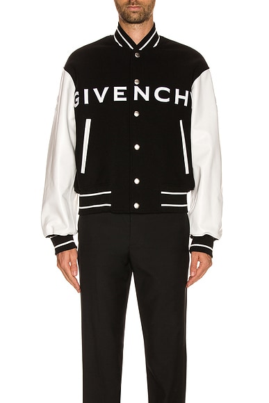 Wool & Leather Varsity Jacket
