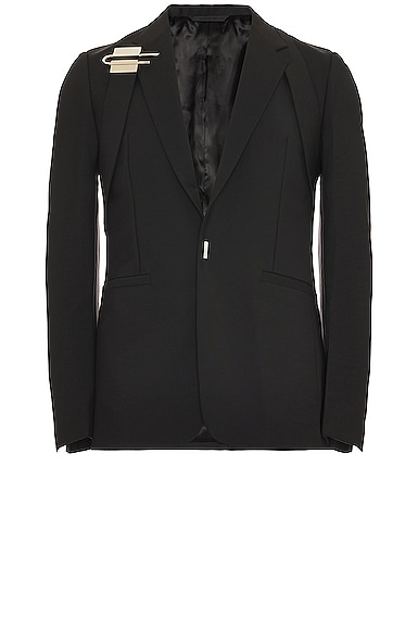 Givenchy U-lock Harness Wool-blend Suit Jacket