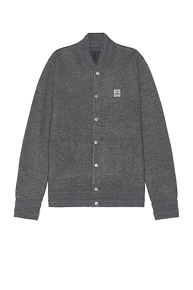 Embroidered Varsity Jacket