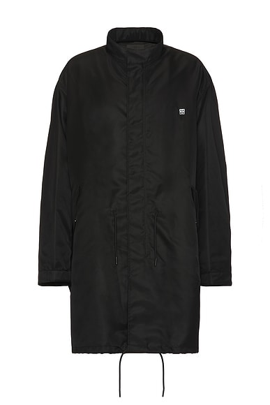 Givenchy Fishtail Parka in Black