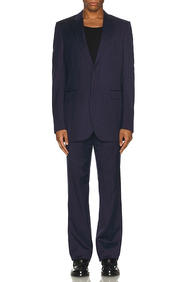 Fitted Notch Blazer Jacket