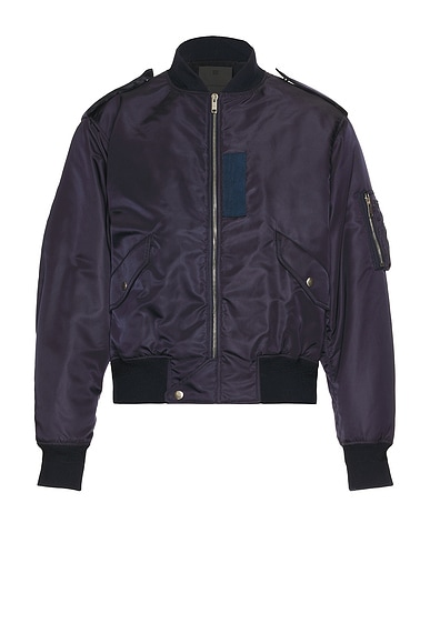 Moncler Darlan Polyamide Jacket in Navy FWRD