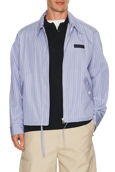 Couture Seam Zipped Blouson