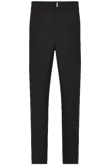 Slim Fit Trouser With Elastic Waist