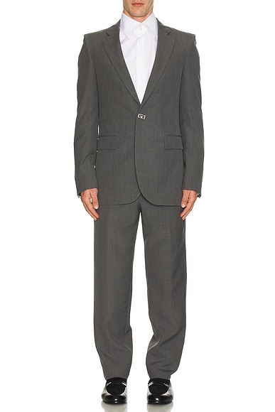 Givenchy レギュラーフィットズボン グレー FW24/25 Givenchy Pants | Summer 2025 Collection | FWRD