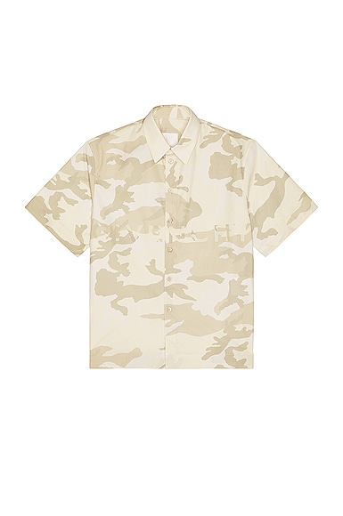 Boxy Fit Print Shirt