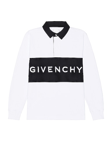 Classic Fit Embroidery Rugby Polo