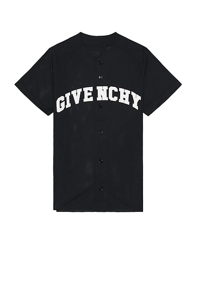 Givenchy Baseball Shirt in Black