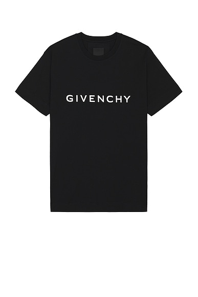 Givenchy Oversized Fit T-shirt in Black