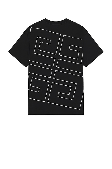 Givenchy Standard Short Sleeve Base Tee in Black