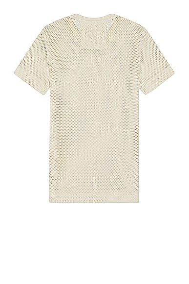 Shop Givenchy Xslim Short Sleeve T-shirt In Off White