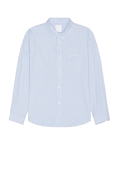 Givenchy Long Sleeve Shirt in Light Blue