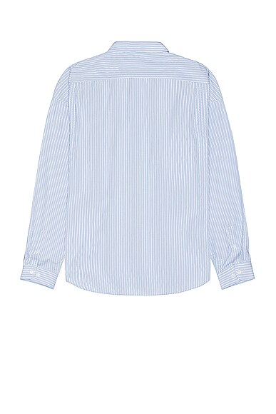 Shop Givenchy Long Sleeve Shirt In Light Blue