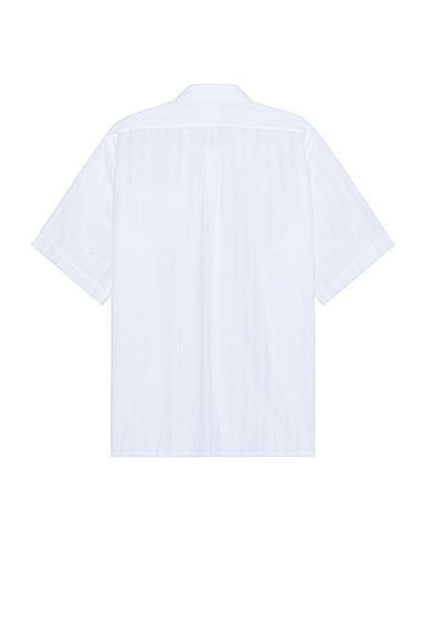 Shop Givenchy Short Sleeve Shirt With Pocket In White