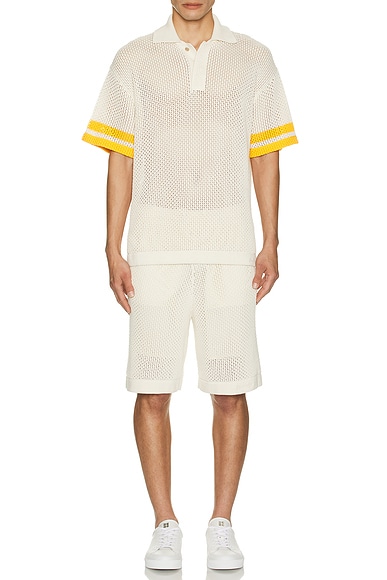 Knitted Polo Shirt