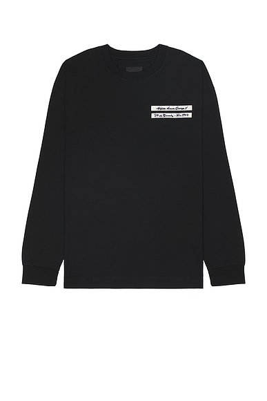 Gros Grain Long Sleeve T-Shirt