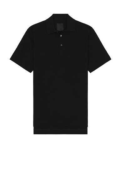 Givenchy Classic Fit Polo in Black