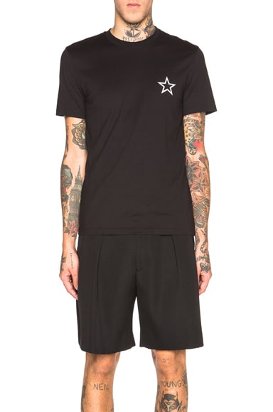 Star Embroidery Pocket Tee