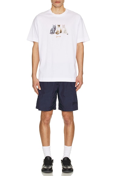 Logo Embroidery Swim Shorts