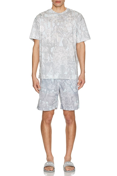 Logo Embroidery Swim Shorts