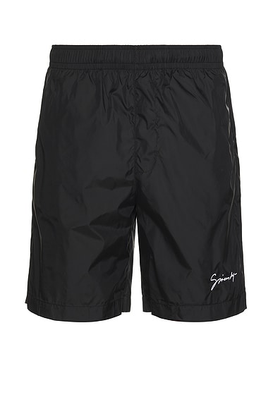 TOM FORD Tropical Swim Short in New Tropical Flower Blue On