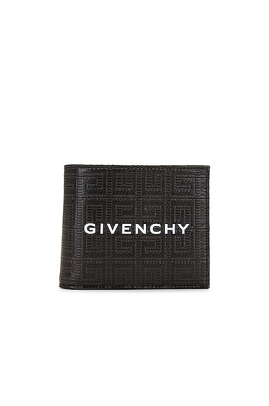 Givenchy 8cc Billfold Wallet in Black