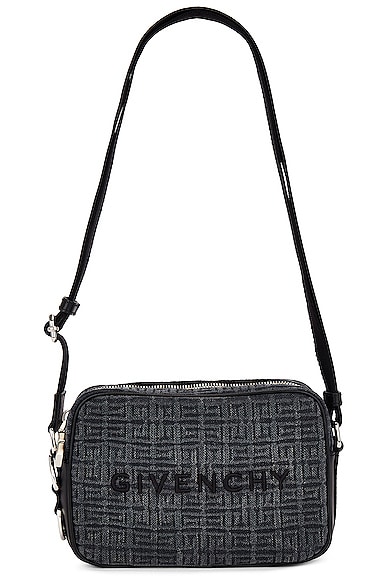 Shop Givenchy G-essentials Camera Bag In Grey