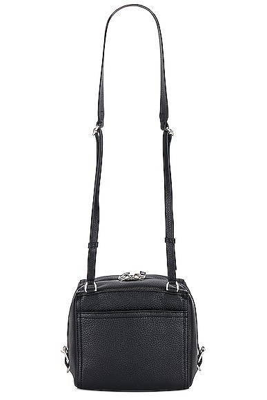 Shop Givenchy Pandora Small Leather Bag In Black