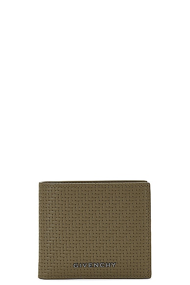 Givenchy 8cc Billfold Wallet in Khaki