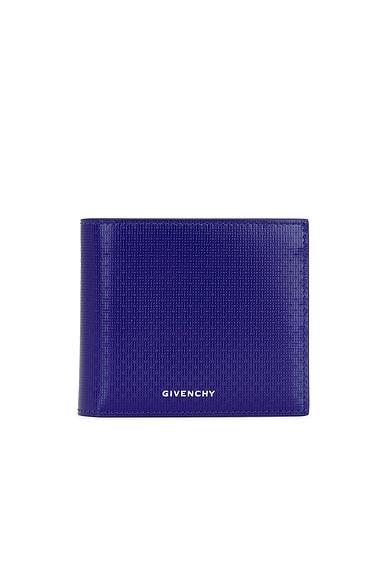 Givenchy 8cc Billfold Wallet in Saphir Blue