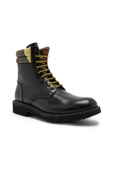Tank Leather Combat Boots