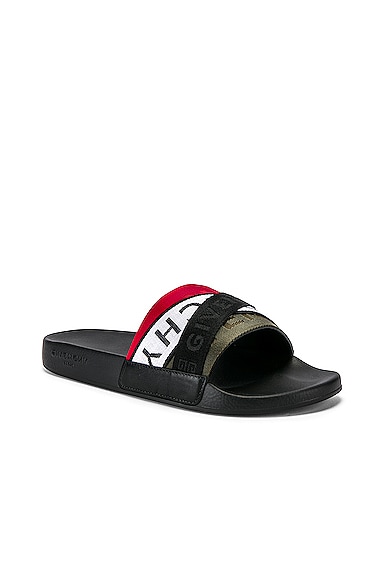 Flat Sandal Webbing Slide