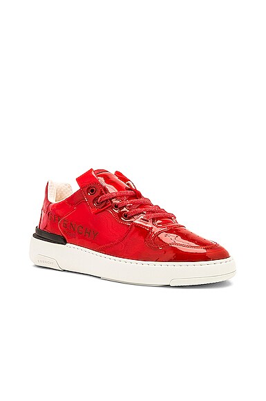 Wing Low Top Sneaker With Logo