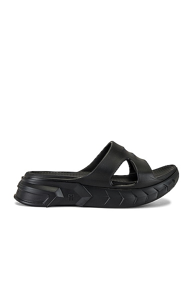 Givenchy Marshmallow Slider Sandal in Black