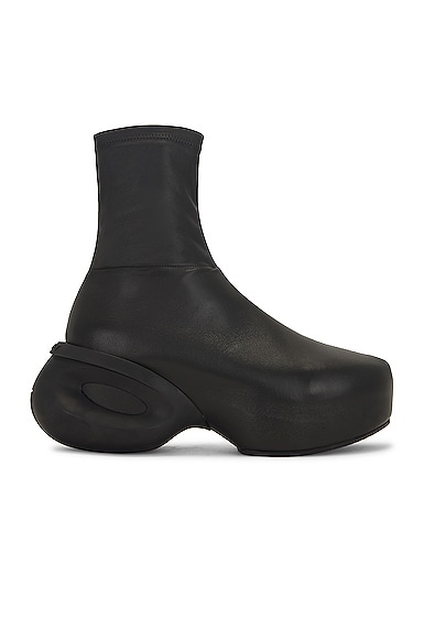 Clog Rubber Heel Boot