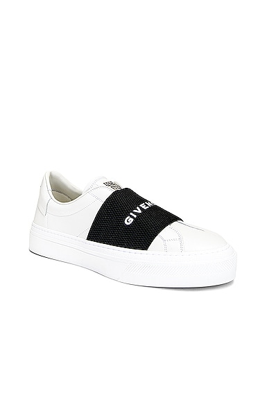 Shop Givenchy City Sport Sneaker In Black & White