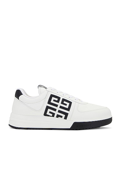 Shop Givenchy G4 Low Top Sneaker In Black & White