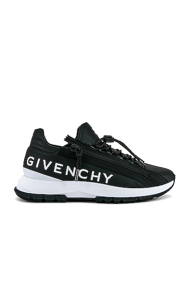 Givenchy Spectre Zip Runners Sneaker in Black & White