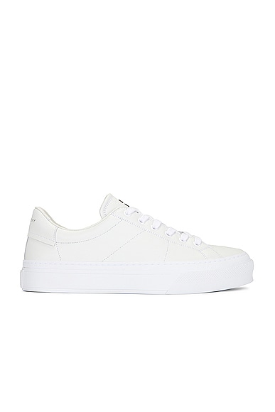 Givenchy City Sport Lace Up Sneaker in White