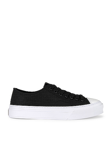 Givenchy City Low Sneaker in Black