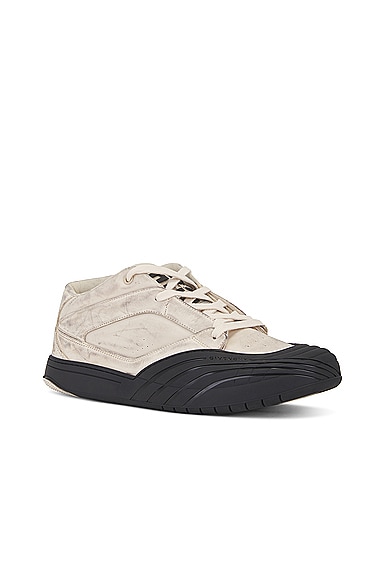 Shop Givenchy New Line Mid Top Sneaker In White
