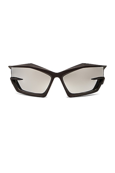 Givenchy Giv Cut Sunglasses in Black & Silver
