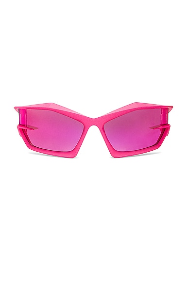 Givenchy Giv Cut Sunglasses in Matte Pink