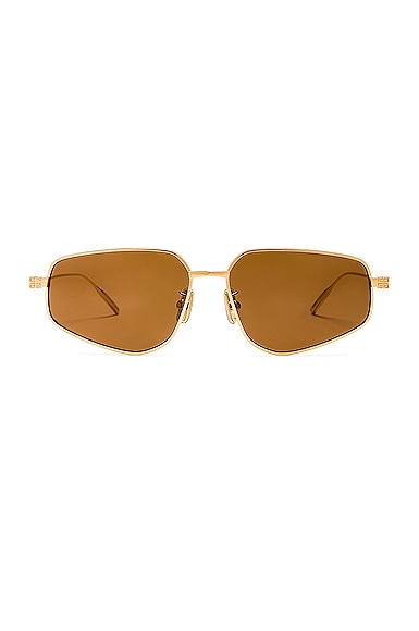 Givenchy Gv Speed Sunglasses In Shiny Cl Gold